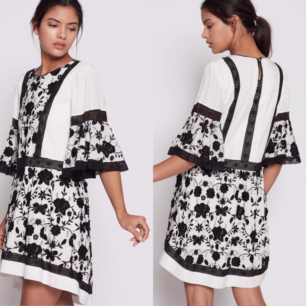 Sold NWT joie floral embroidered Gaetena Dress